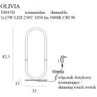MAXLIGHT OLIVIA T0045D