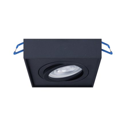 Nusa Square fekete süllyesztett lámpatest