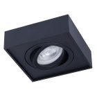 Nusa Square fekete süllyesztett lámpatest