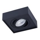 Nusa Square fekete süllyesztett lámpatest