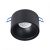 Süllyesztett lámpatest Bali Round Black