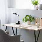 Scuola asztali lámpa, fekete, 5 W-os LED