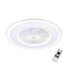 Zephyr lámpaventilátor fehér 48W LED+ távirányítóval