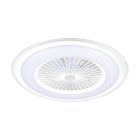 Zephyr lámpaventilátor fehér 48W LED+ távirányítóval