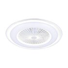 Zephyr lámpaventilátor fehér 48W LED+ távirányítóval
