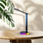 Bruno fekete 5W LED RGB asztali lámpa
