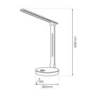 Bruno fekete 5W LED RGB asztali lámpa