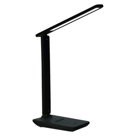 Oszlopfekete 5W-os LED asztali lámpa