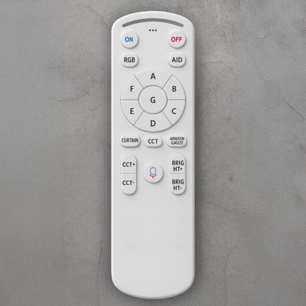 Távirányító mágneses sínhez 10 mm, 2.4G bluetooth