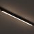 Vékony mágneses sín, fekete, 61 cm, 20 W-os LED, Tuya CCT