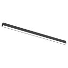 Vékony mágneses sín, fekete, 61 cm, 20 W-os LED, Tuya CCT