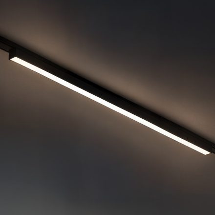 Vékony mágneses sín, fekete, 91 cm, 30 W-os LED, Tuya CCT