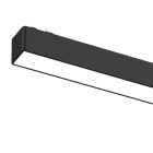 Vékony mágneses sín, fekete, 91 cm, 30 W-os LED, Tuya CCT