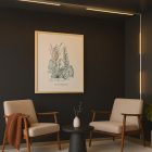 Vékony mágneses sín, fehér, 91 cm, 30 W-os LED, Tuya CCT
