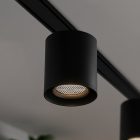 Vékony mágneses sín fekete csővel, 6 W-os LED-del, Tuya CCT