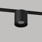 Vékony mágneses sín fekete csővel, 6 W-os LED-del, Tuya CCT
