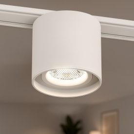   Vékony mágneses sín fehér csővel, 6 W-os Tuya CCT LED-del