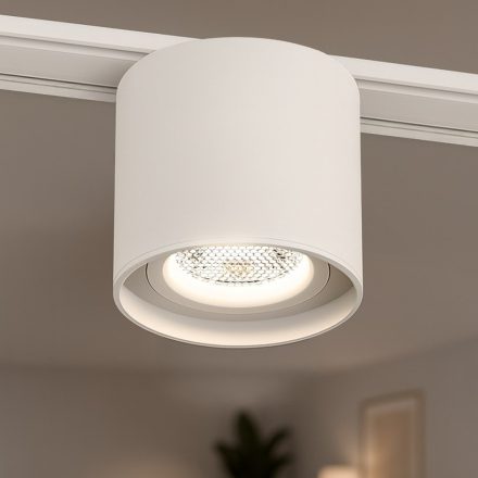Vékony mágneses sín fehér csővel, 6 W-os Tuya CCT LED-del
