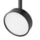 Vékony mágneses sín fekete 9W LED Tuya CCT