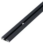 Keskeny, mágneses sín, felületre szerelhető, fekete, 100 cm + végzárók