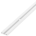 Keskeny, mágneses sín, felületre szerelhető, fehér, 200 cm + végzárók