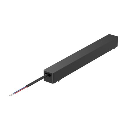 Vékony mágneses sín, fekete tápegység, 200 W, 24 V
