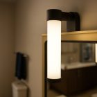 APA MINI fekete 4W-os LED fürdőszobai fali lámpa
