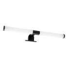 APA fekete 6 W-os LED-es fürdőszobai fali lámpa