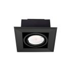 Blocco süllyesztett lámpa 1x7W GU10 LED fekete