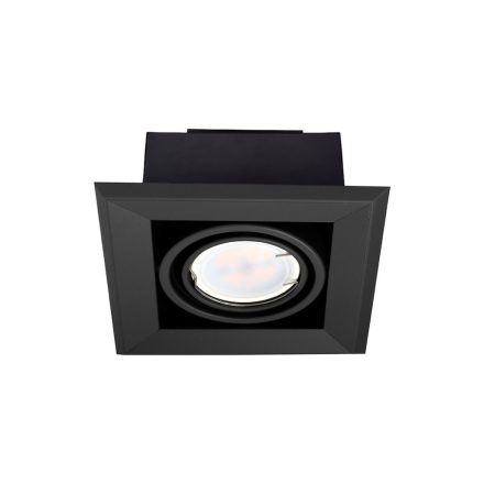 Blocco süllyesztett lámpa 1x7W GU10 LED fekete
