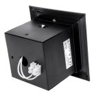 Blocco süllyesztett lámpa 1x7W GU10 LED fekete