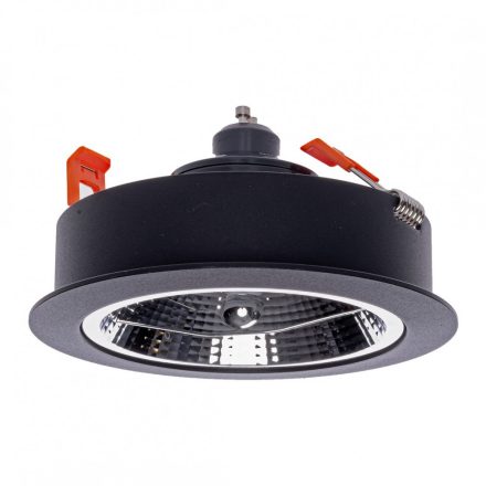 Süllyesztett lámpatest Redondo BLACK 1xAR111 GU10