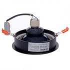 Süllyesztett lámpatest Redondo BLACK 1xAR111 GU10
