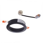 Süllyesztett lámpatest Redondo BLACK 1xAR111 GU10