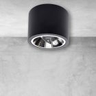 Redondo BLACK 1xAR111 GU10 felületre szerelhető lámpatest