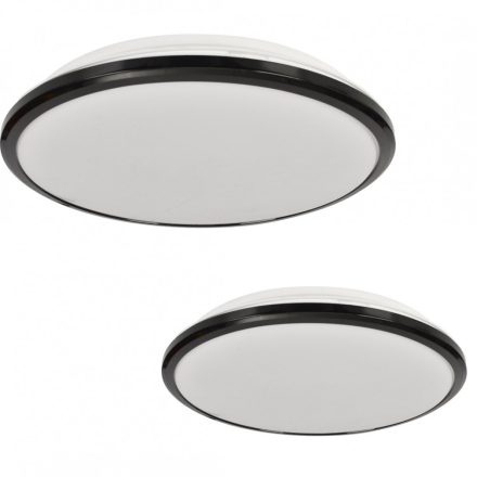 Mennyezeti TERMA BLACK 18W LED IP44 Ø280 mm