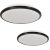 Mennyezeti TERMA BLACK 18W LED IP44 Ø280 mm