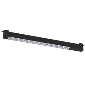 CYBER FEKETE 28W LED sínre szerelhető lámpatest