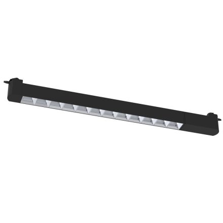 CYBER FEKETE 28W LED sínre szerelhető lámpatest