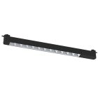 CYBER FEKETE 28W LED sínre szerelhető lámpatest