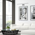 Fali lámpa PINTO CHROME 12W LED 50cm