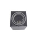 BLOCCO mennyezeti lámpa, szürke, 1x7W GU10 LED