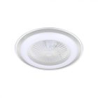 Mennyezeti lámpa LED ZONDA SILVER 48W ventilátorral