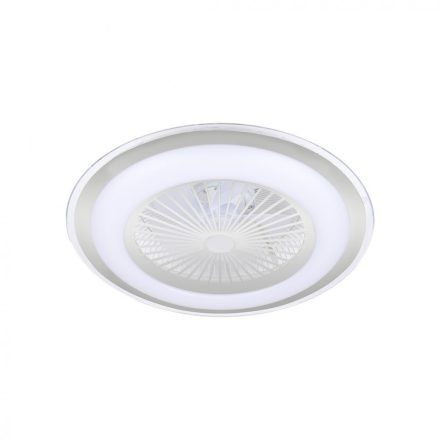 Mennyezeti lámpa LED ZONDA SILVER 48W ventilátorral
