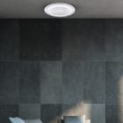 Mennyezeti lámpa LED ZONDA SILVER 48W ventilátorral
