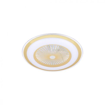 Mennyezeti lámpa LED ZONDA GOLD 48W ventilátorral