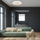 Mennyezeti lámpa LED ZONDA GOLD 48W ventilátorral