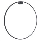 Fali lámpa Saturno Black 46W LED