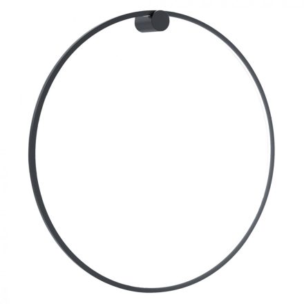 Fali lámpa Saturno Black 46W LED