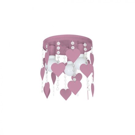 Mennyezeti lámpa CORAZON VIOLET 3xE27